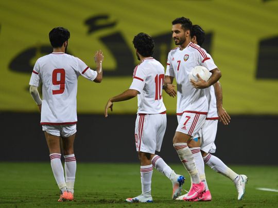 International football: Ali Saleh makes the difference in UAE win over Tajikistan