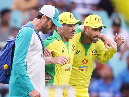 Injured David Warner a doubt for India Tests, Short called up for T20s