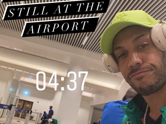 Arsenal’s Aubameyang and Gabon teammates forced to sleep on airport floor in Gambia