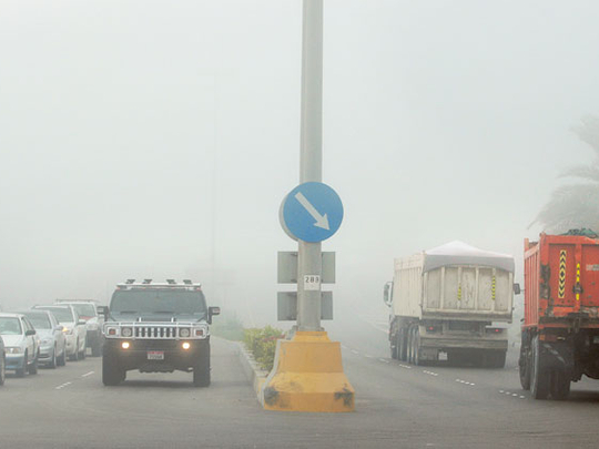 UAE weather: NCM issues alert due to foggy conditions in parts of Abu Dhabi, mist to form again on Friday
