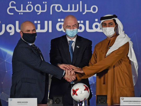 UAE, Israel football associations sign historic agreement