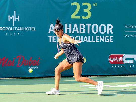 Tennis star Heather Watson smitten by Dubai at Al Habtoor Tennis Challenge