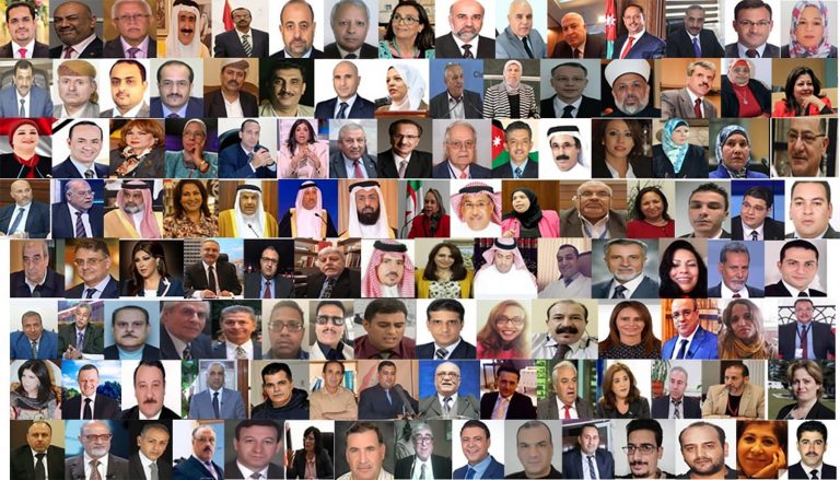 124برلمانياً ومسؤولاً وشخصية من 15بلداً عربياً يدعون لضمان أمن المنطقة والعالم