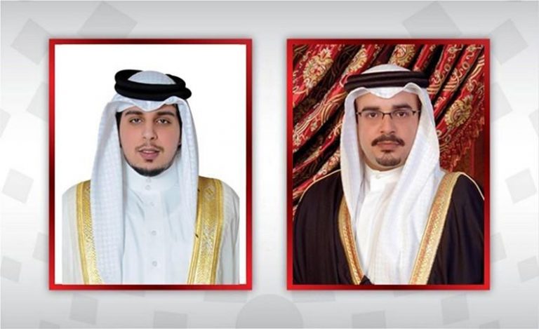 سمو ولي العهد رئيس مجلس الوزراء يتلقى برقية تهنئة من سمو الشيخ سلطان بن حمد آل خليفة