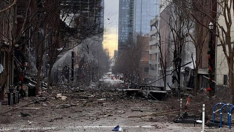 كيف وقع انفجار ناشفيل؟.. الشرطة الأميركية تكشف ما حدث