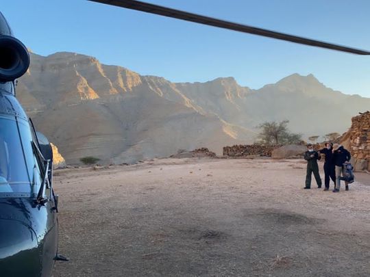 European couple rescued after fainting on Ras Al Khaimah mountain