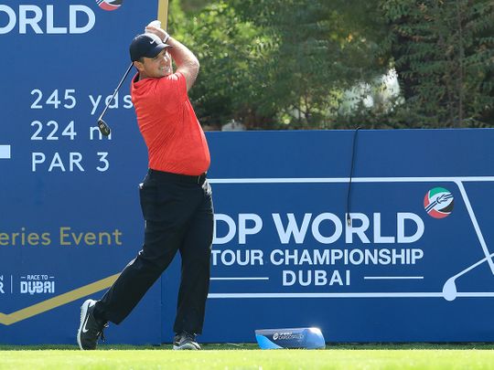 DP World Tour Championship: Patrick Reed edges closer to Race to Dubai title