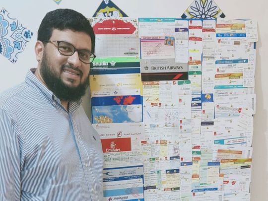 Watch: This Indian expat in Dubai has a rare hobby to cherish flight journeys