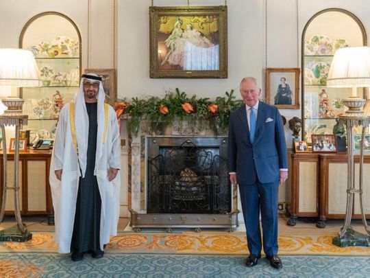 In Pictures: Sheikh Mohamed bin Zayed on an official visit to the UK