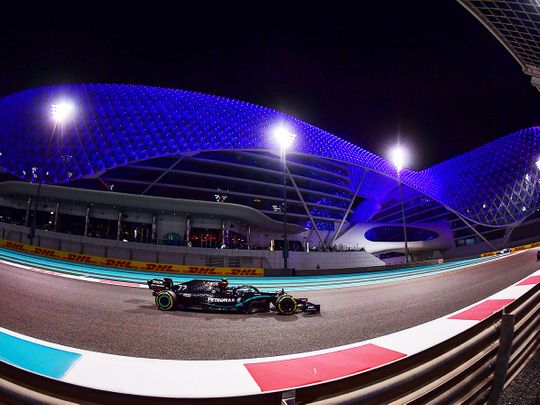 Abu Dhabi Grand Prix 2020: Bottas on top ahead of Lewis Hamilton as Mercedes rule at Yas