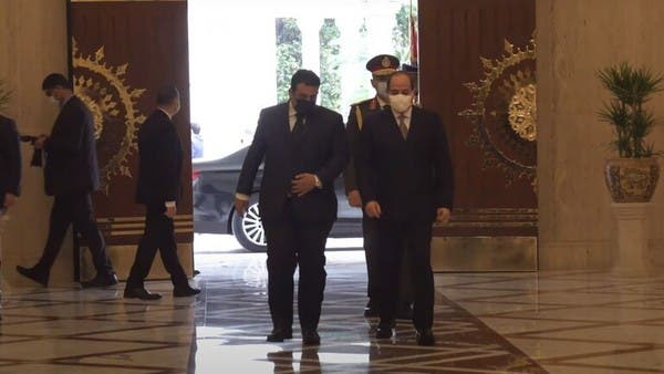 السيسي والمنفي يؤكدان على ضرورة خروج القوات الأجنبية والمرتزقة من ليبيا – العربية