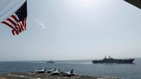 وسط توتر مع إيران.. أميركا تقود مناورات بحرية مشتركة بالشرق الأوسط