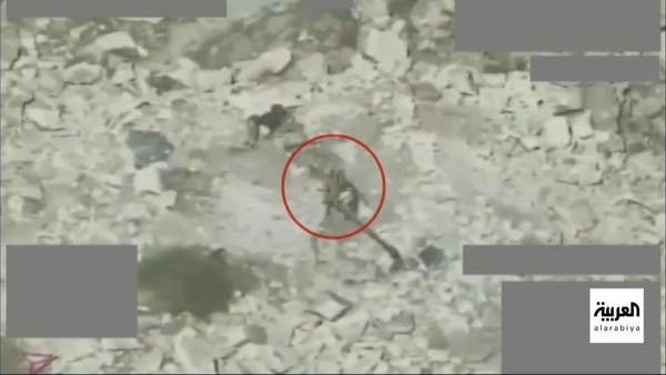 صور لغارات جوية جديدة للتحالف على مواقع لميليشيات الحوثي في مأرب