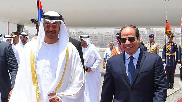 السيسي ومحمد بن زايد يجريان محادثات في القاهرة حول قضايا المنطقة