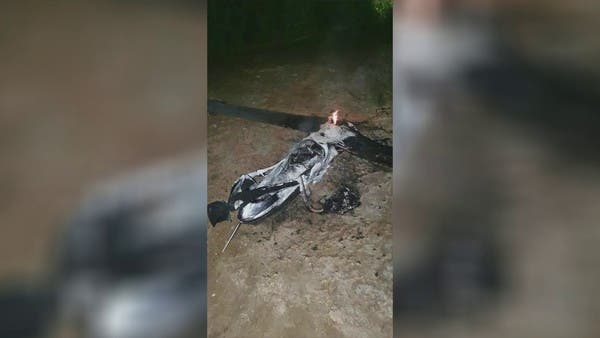 اعتراض مسيرة مفخخة حوثية باتجاه جنوب السعودية