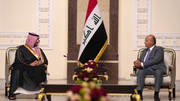 الرئيس العراقي يشيد بالدور المحوري للسعودية في المنطقة والإقليم